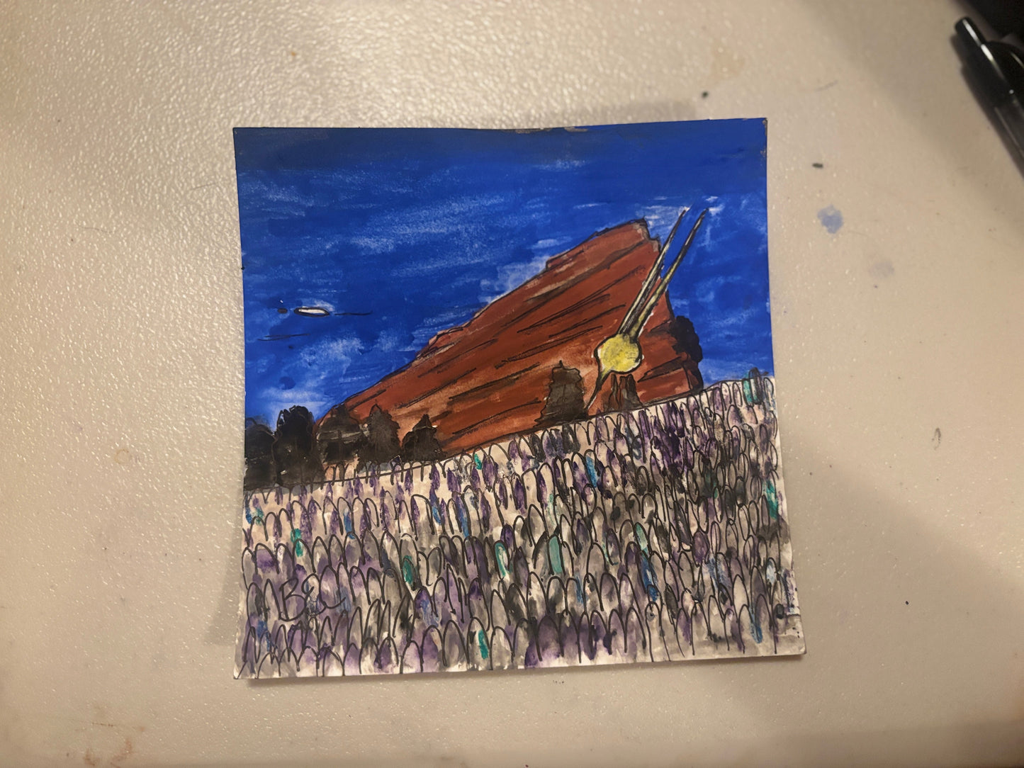 Red Rocks Original Painting