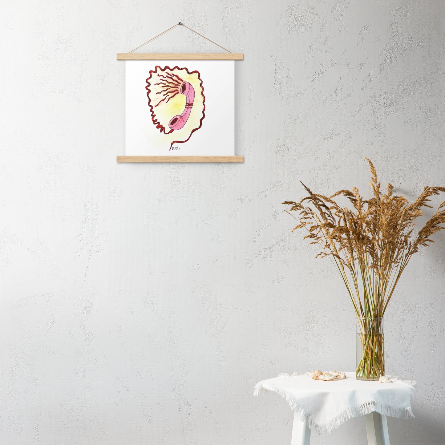 Call me Maybe Poster with hangers