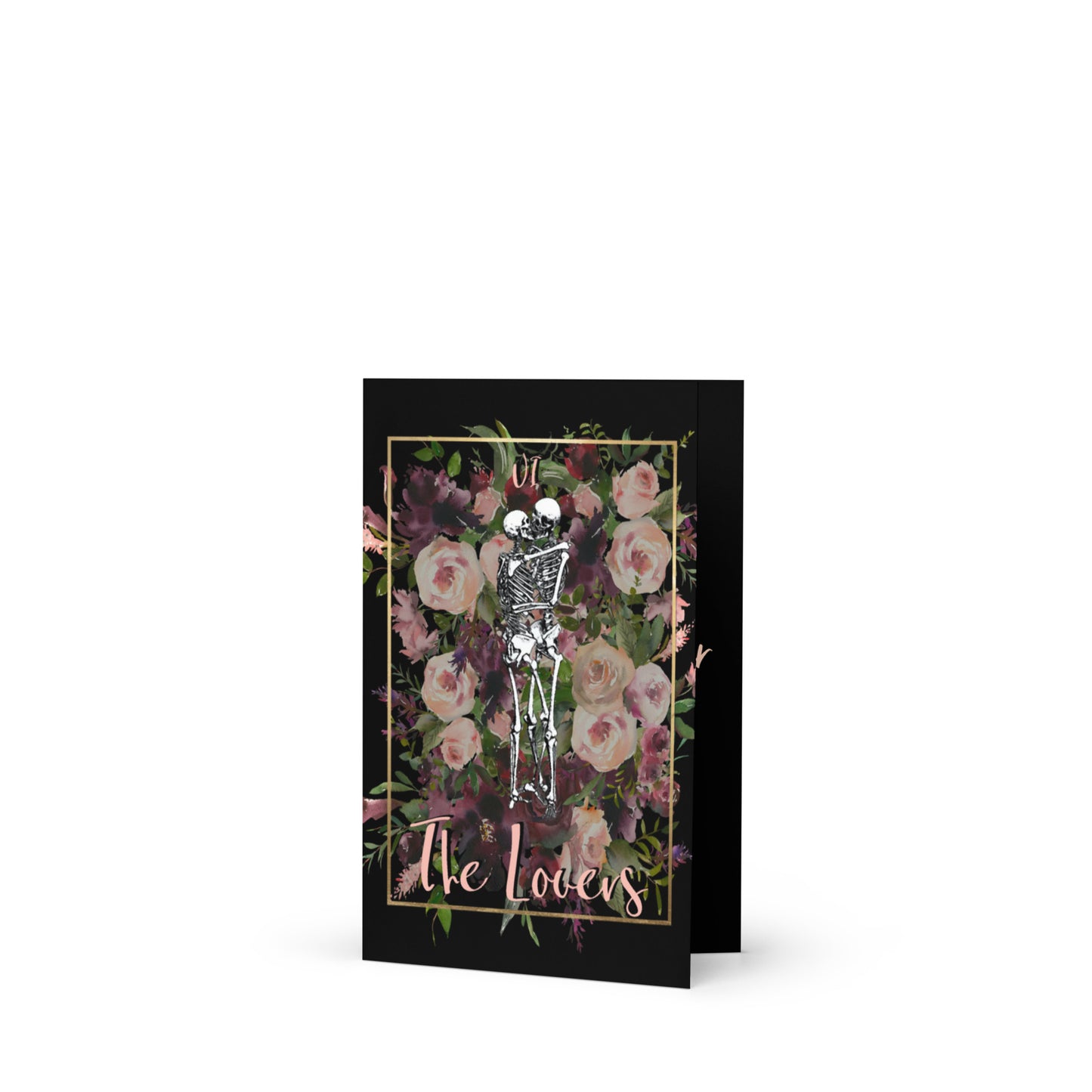 The Lovers Valentines Greeting card