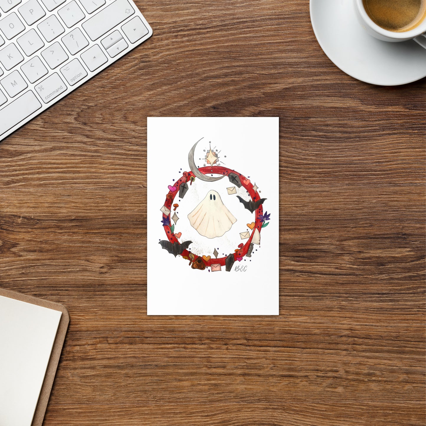Ghost Greeting card