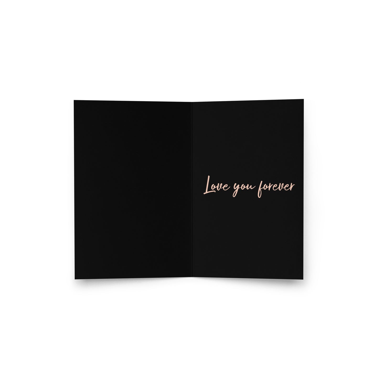 The Lovers Valentines Greeting card