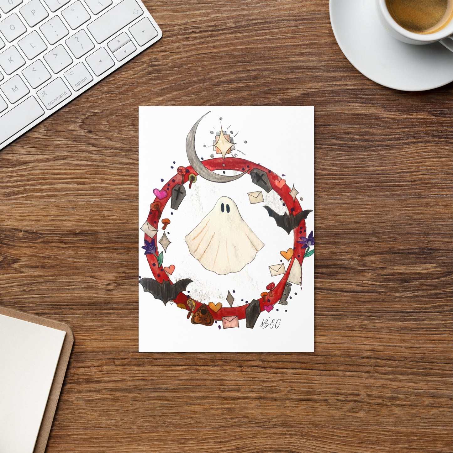 Ghost Greeting card