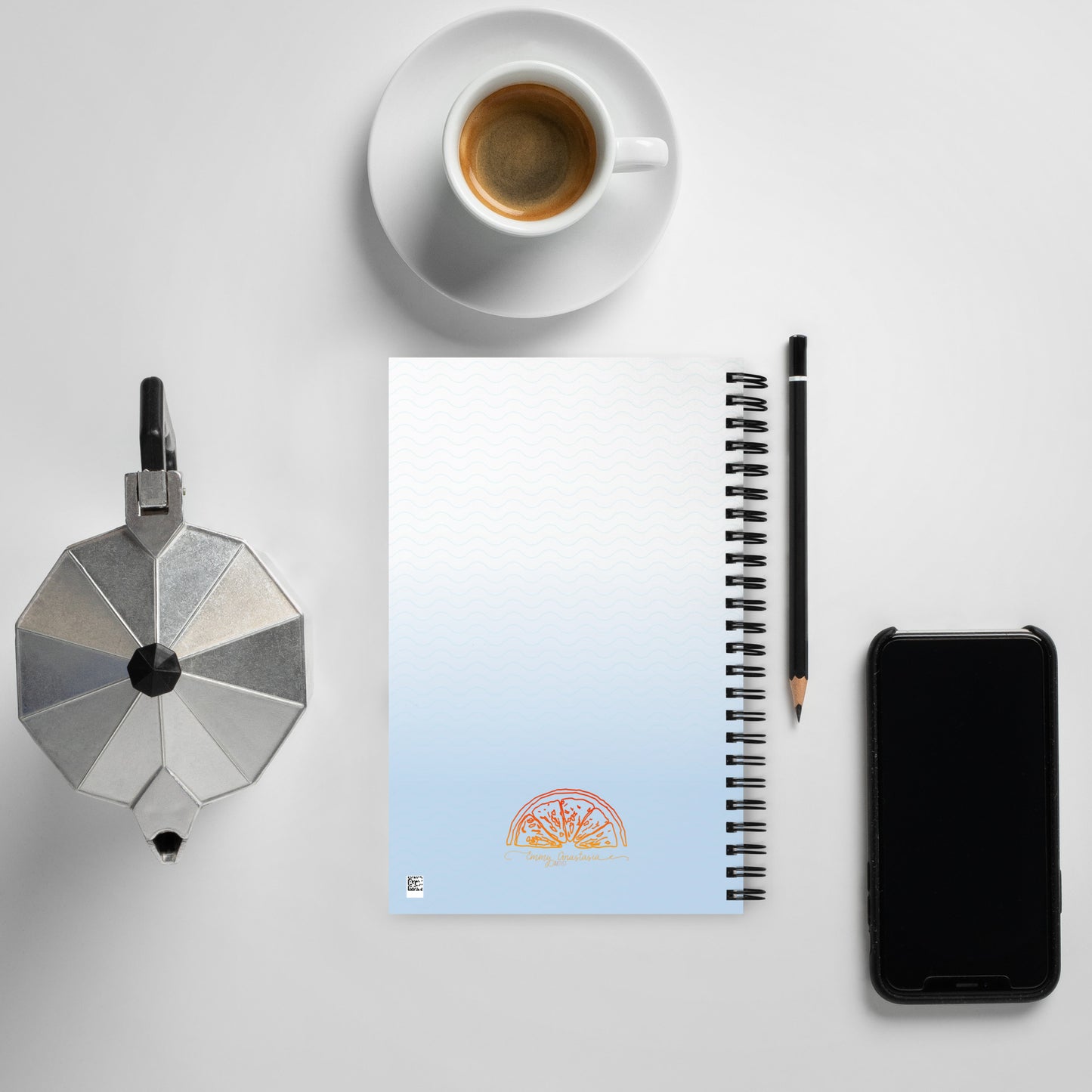 Penguin Spiral notebook