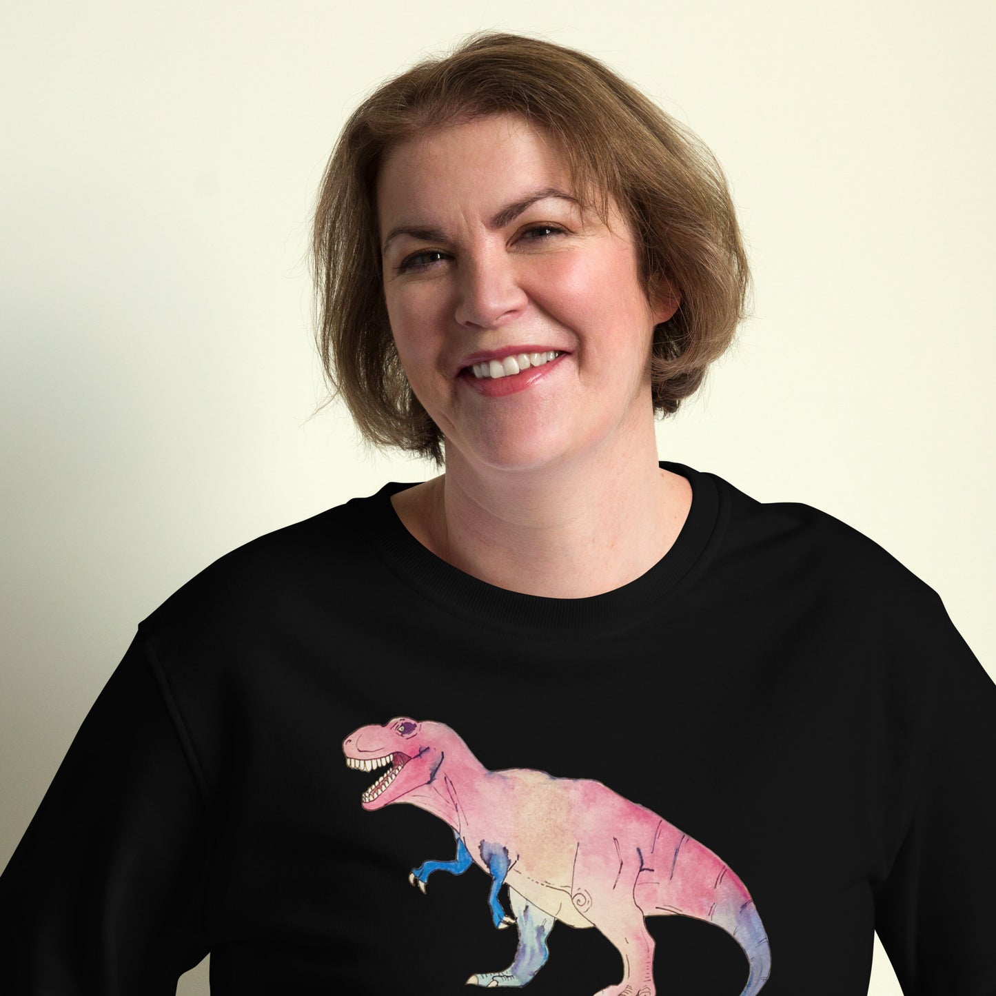 Transnosaurus Rex Unisex organic sweatshirt