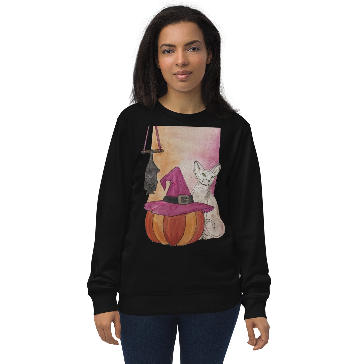 Unisex Organic Halloween Witchy sweatshirt