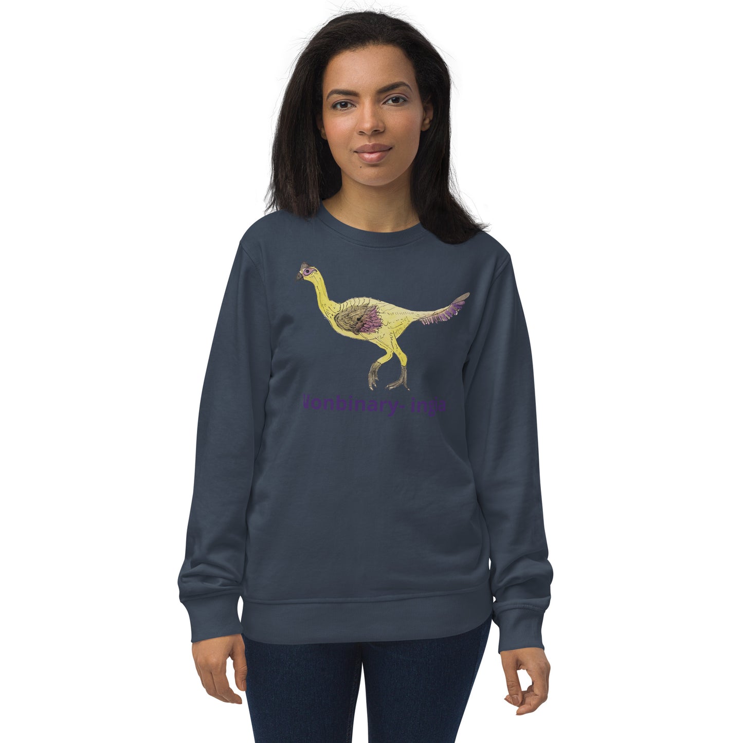 Non-Binary-ingia Unisex organic sweatshirt
