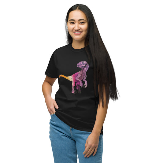 Velo-Sapphic-Raptor Unisex Organic T-Shirt