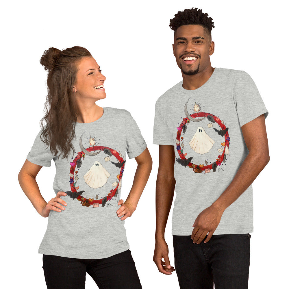 Ghost of Valentine's Past Unisex t-shirt