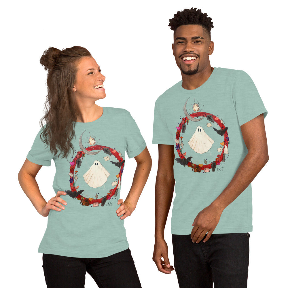Ghost of Valentine's Past Unisex t-shirt