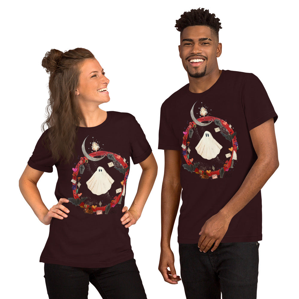 Ghost of Valentine's Past Unisex t-shirt