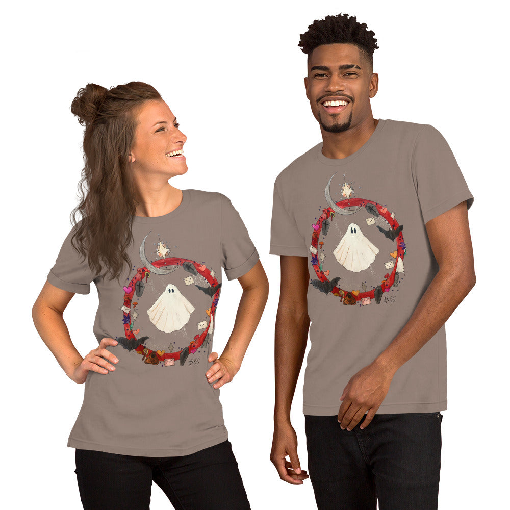 Ghost of Valentine's Past Unisex t-shirt