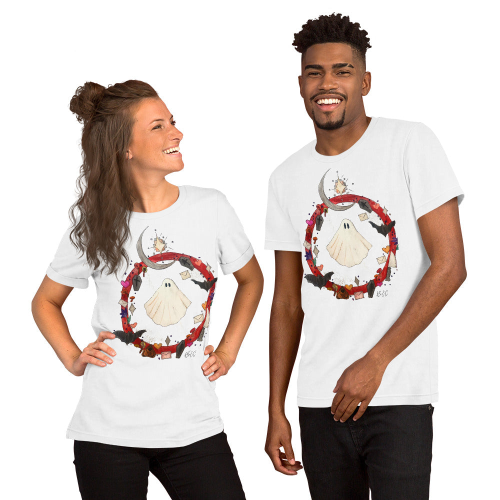 Ghost of Valentine's Past Unisex t-shirt