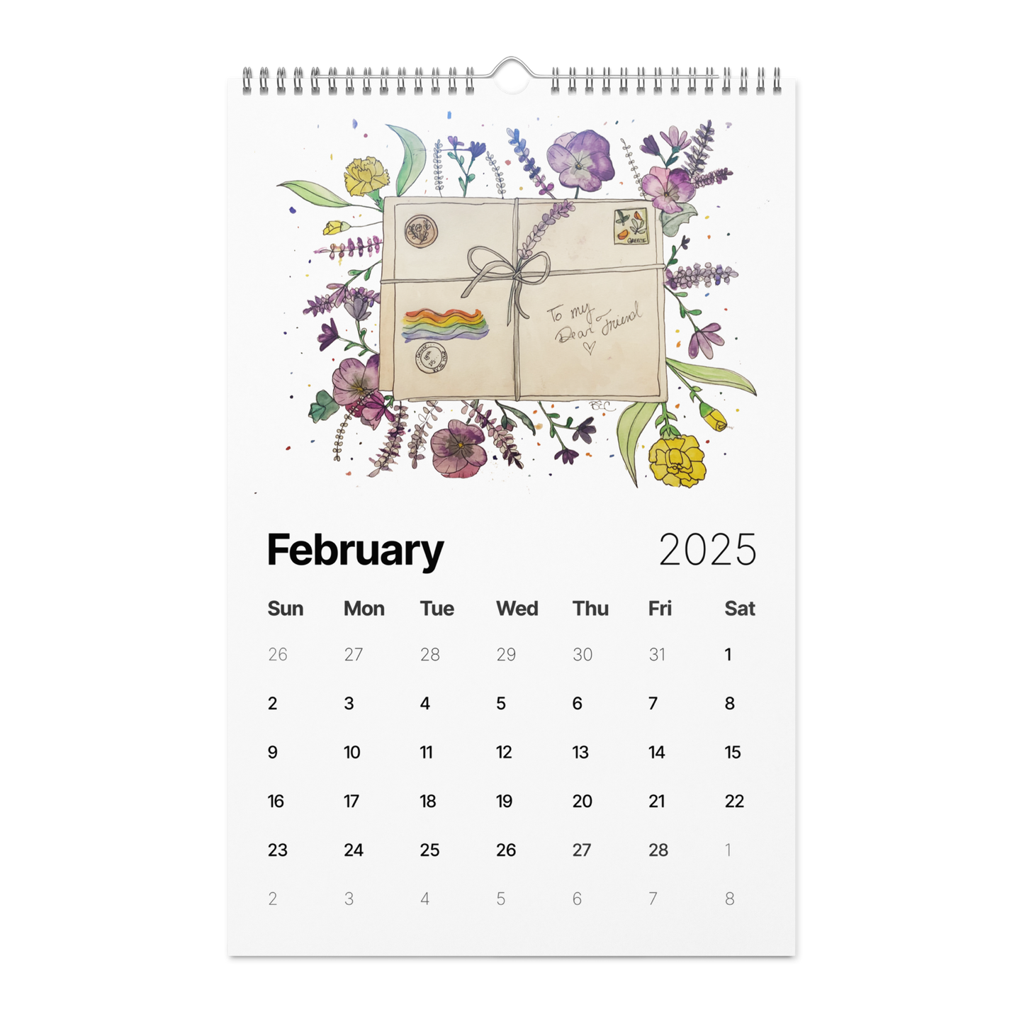 "Queer is Everywhere" Wall calendar (2025)