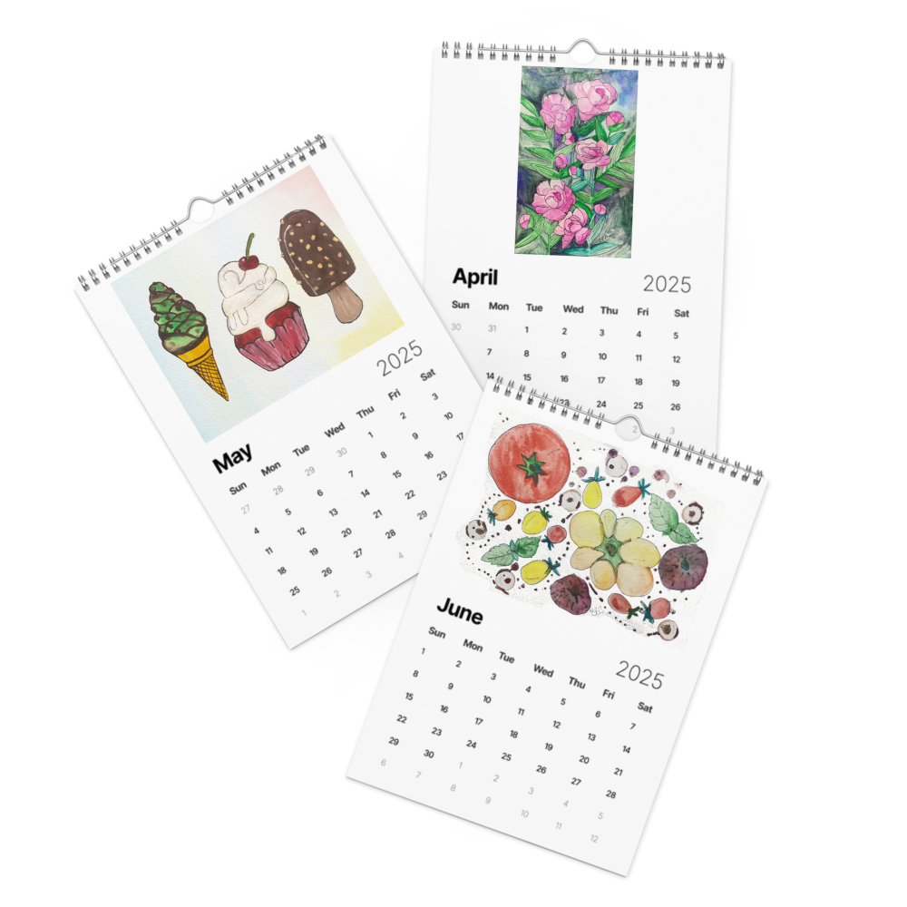 'A Celebration of Color' Wall calendar (2025)