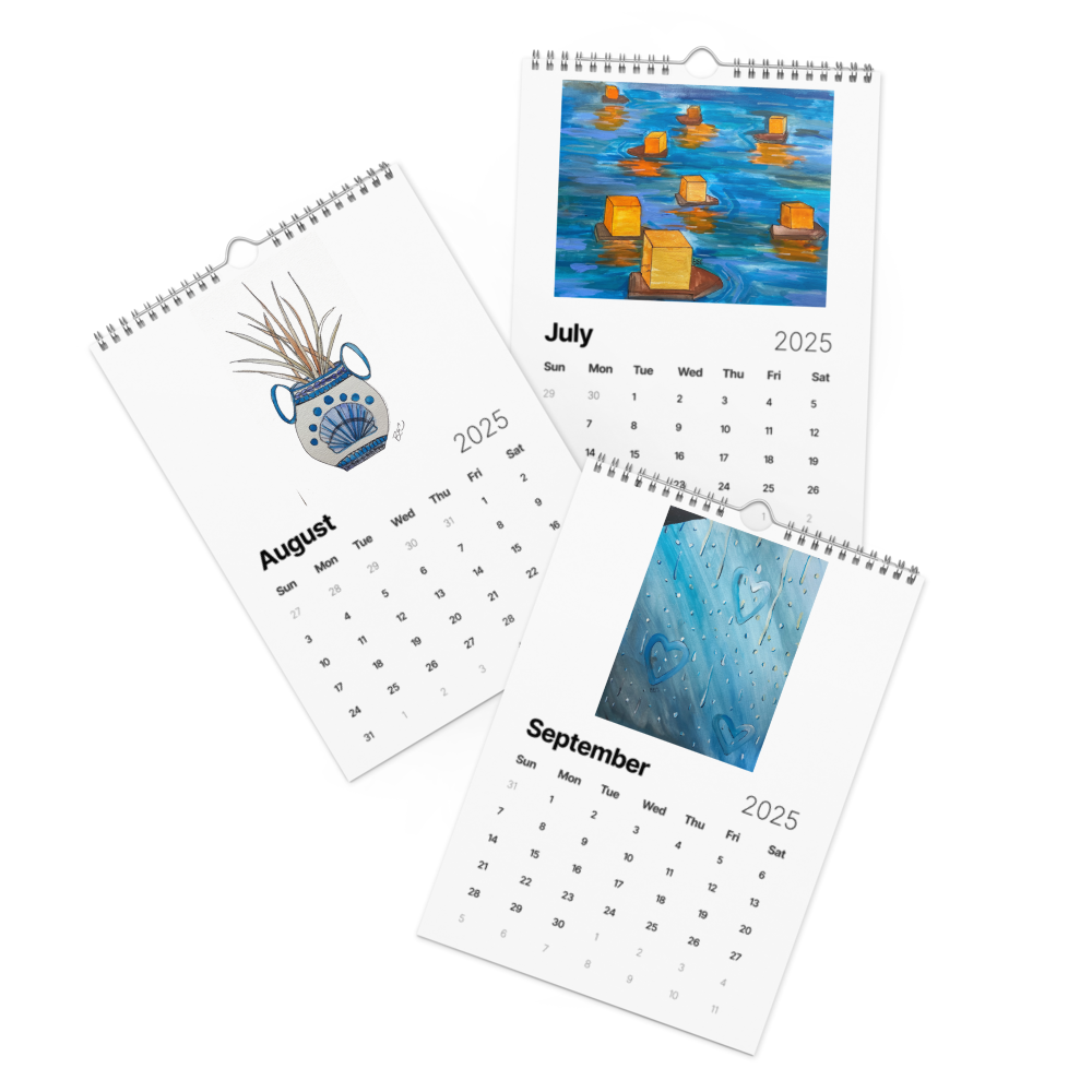 'A Celebration of Color' Wall calendar (2025)