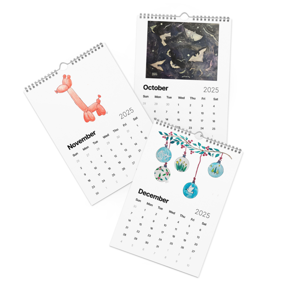 'A Celebration of Color' Wall calendar (2025)