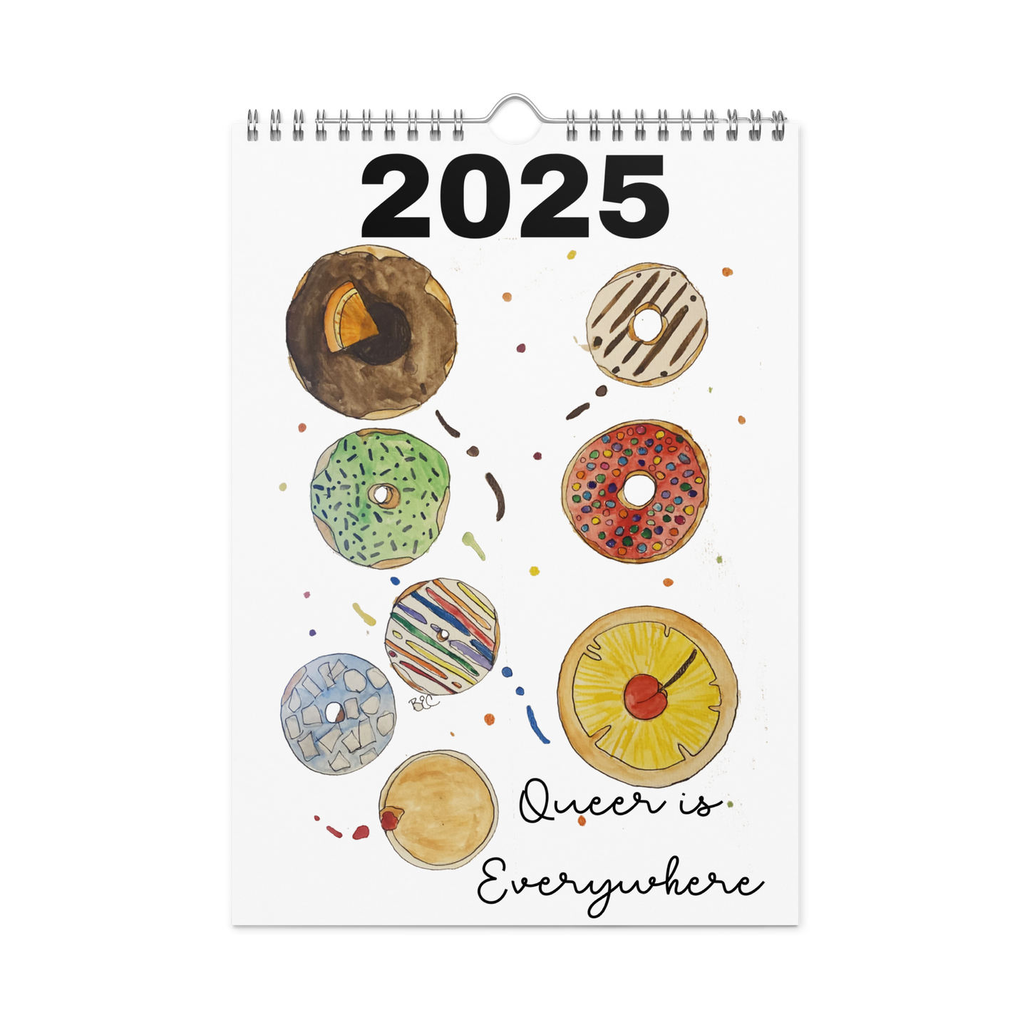 "Queer is Everywhere" Wall calendar (2025)