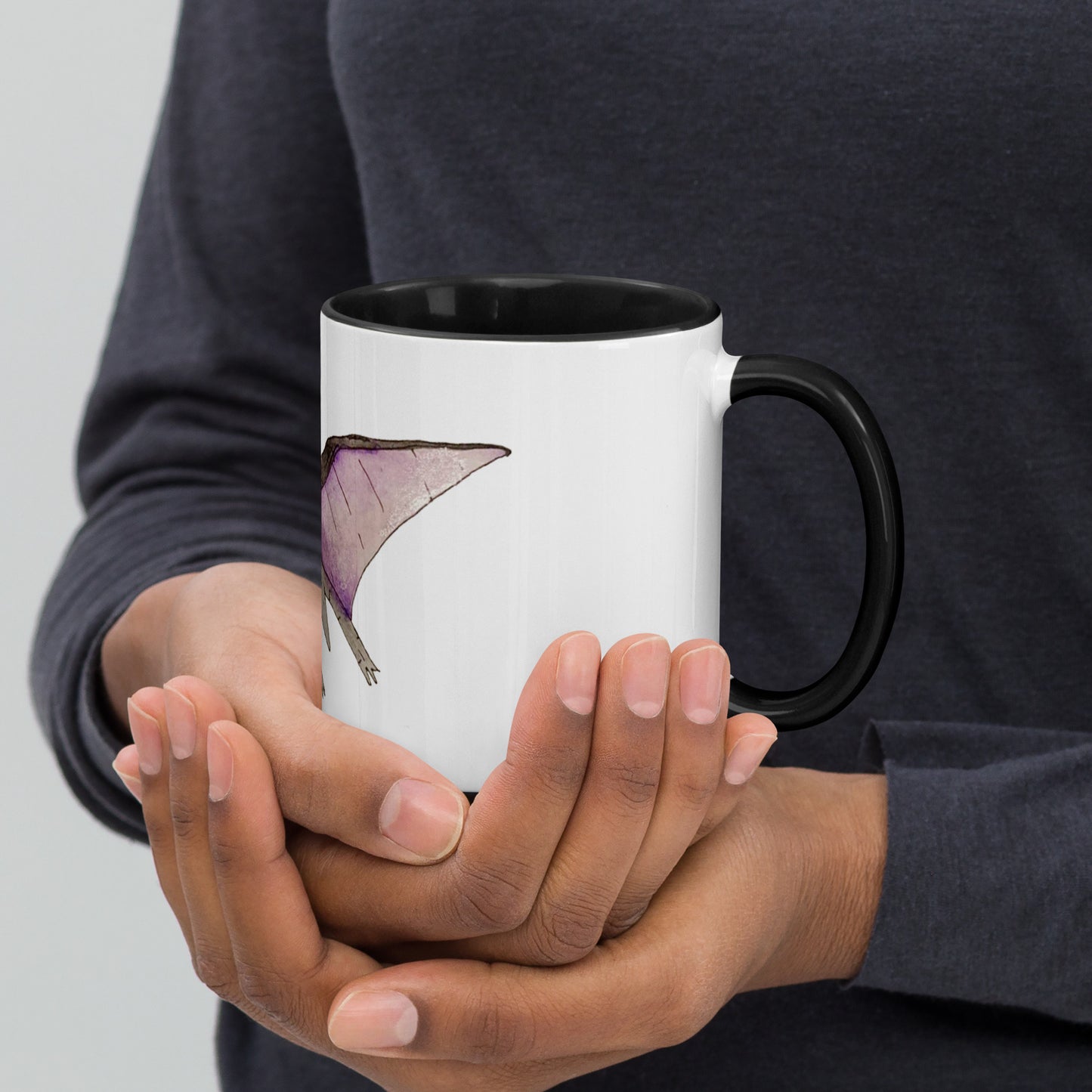 Demirodactyl Mug with Color Inside