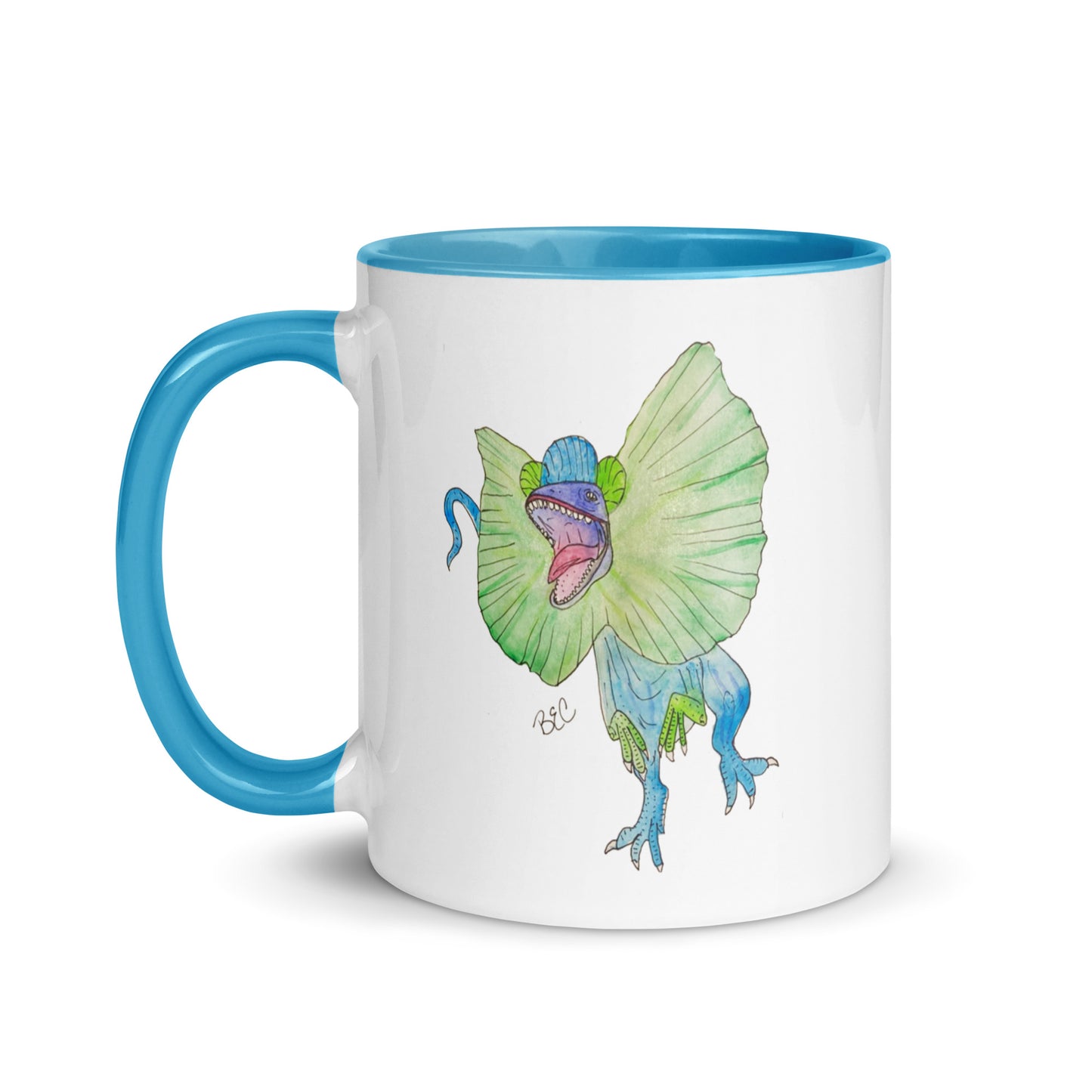 Dilo-polyama-saurus Mug with Color Inside