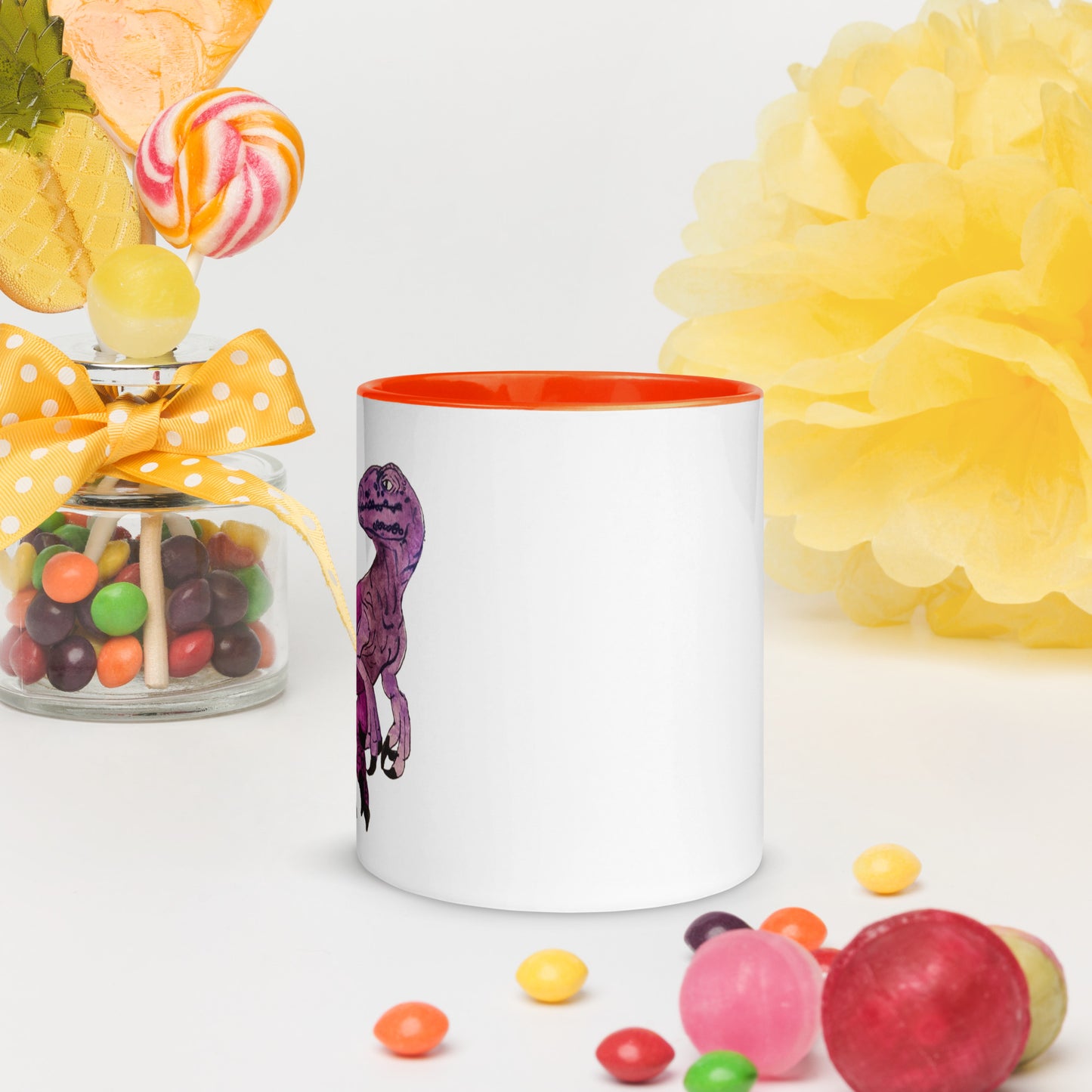 Velo-sapphic-raptor Mug with Color Inside