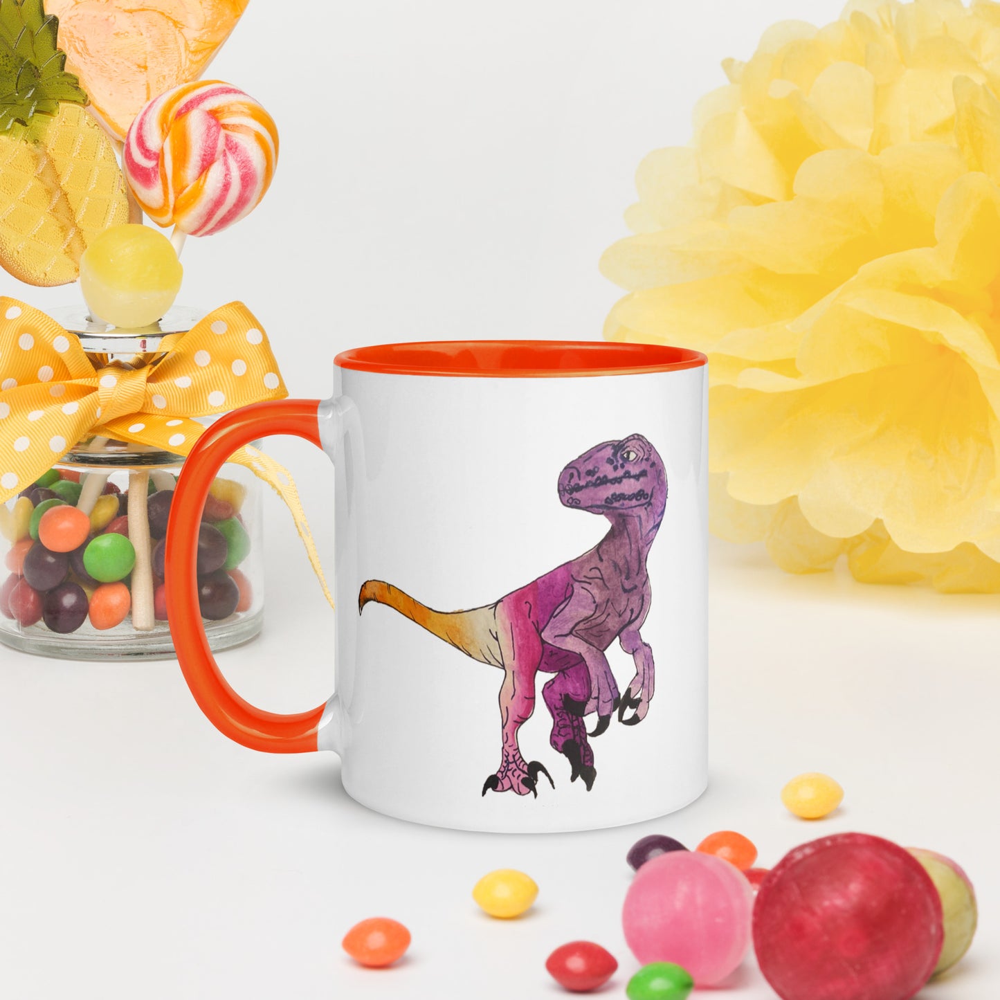Velo-sapphic-raptor Mug with Color Inside