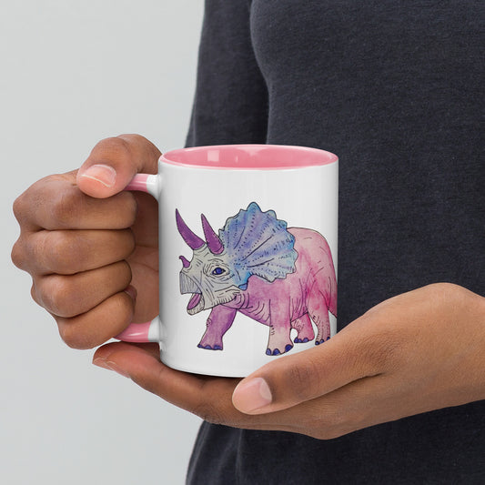 Bi-ceratops  Mug with Color Inside