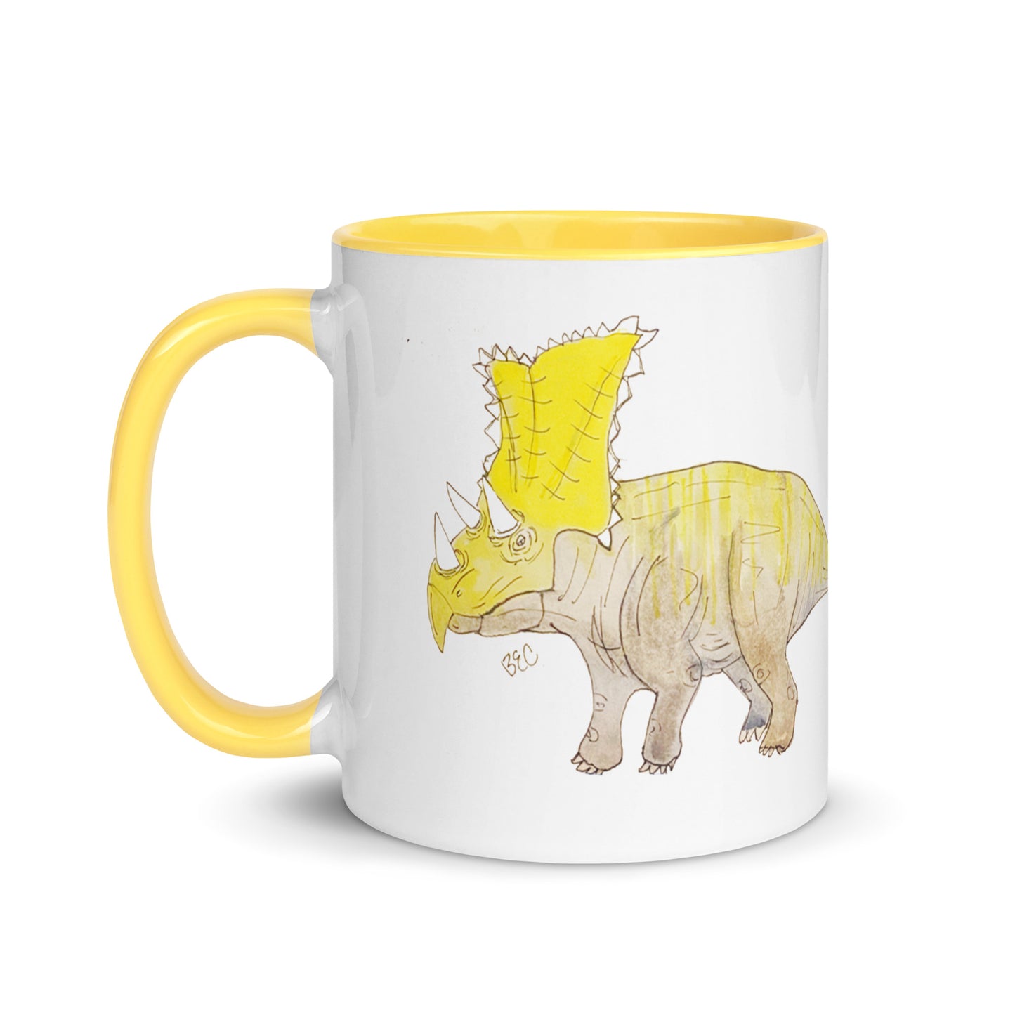 Chasmofluidsaurus Mug with Color Inside