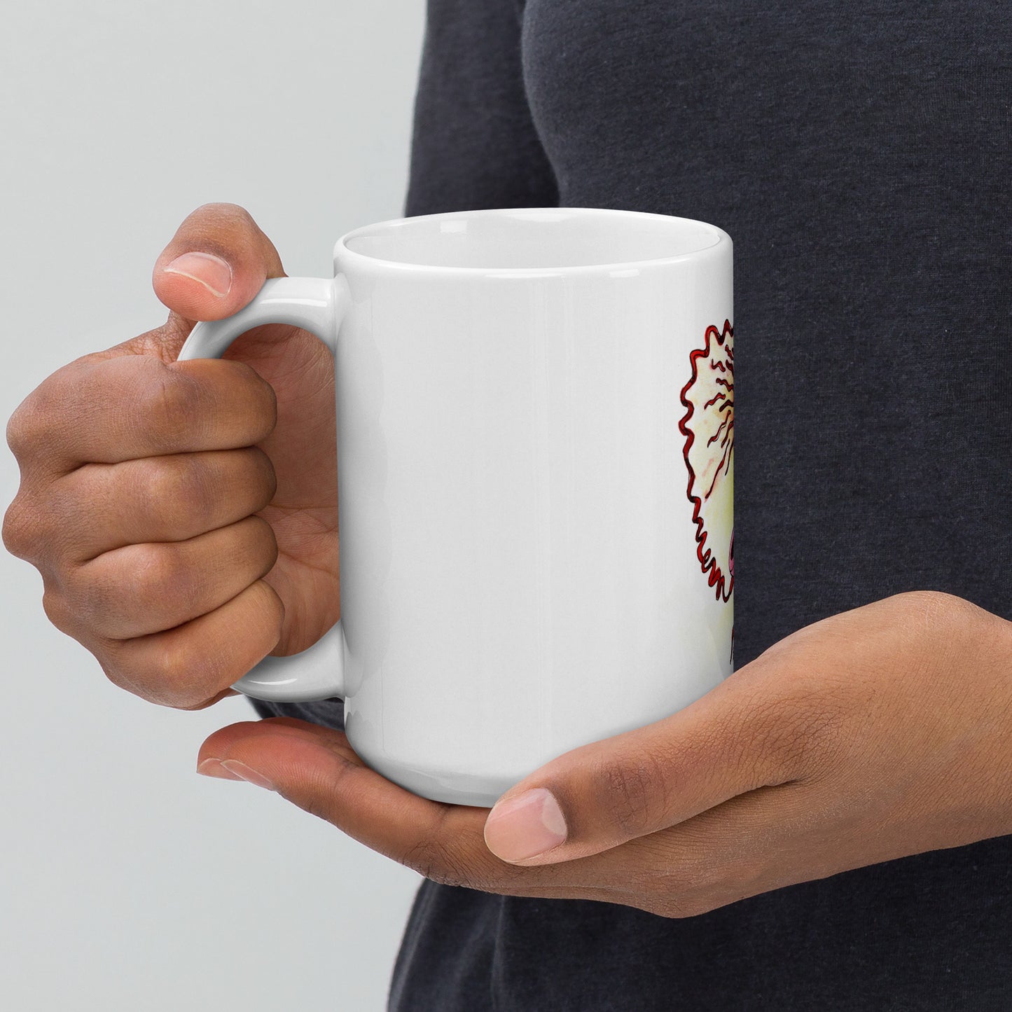 Call Me Maybe White glossy mug