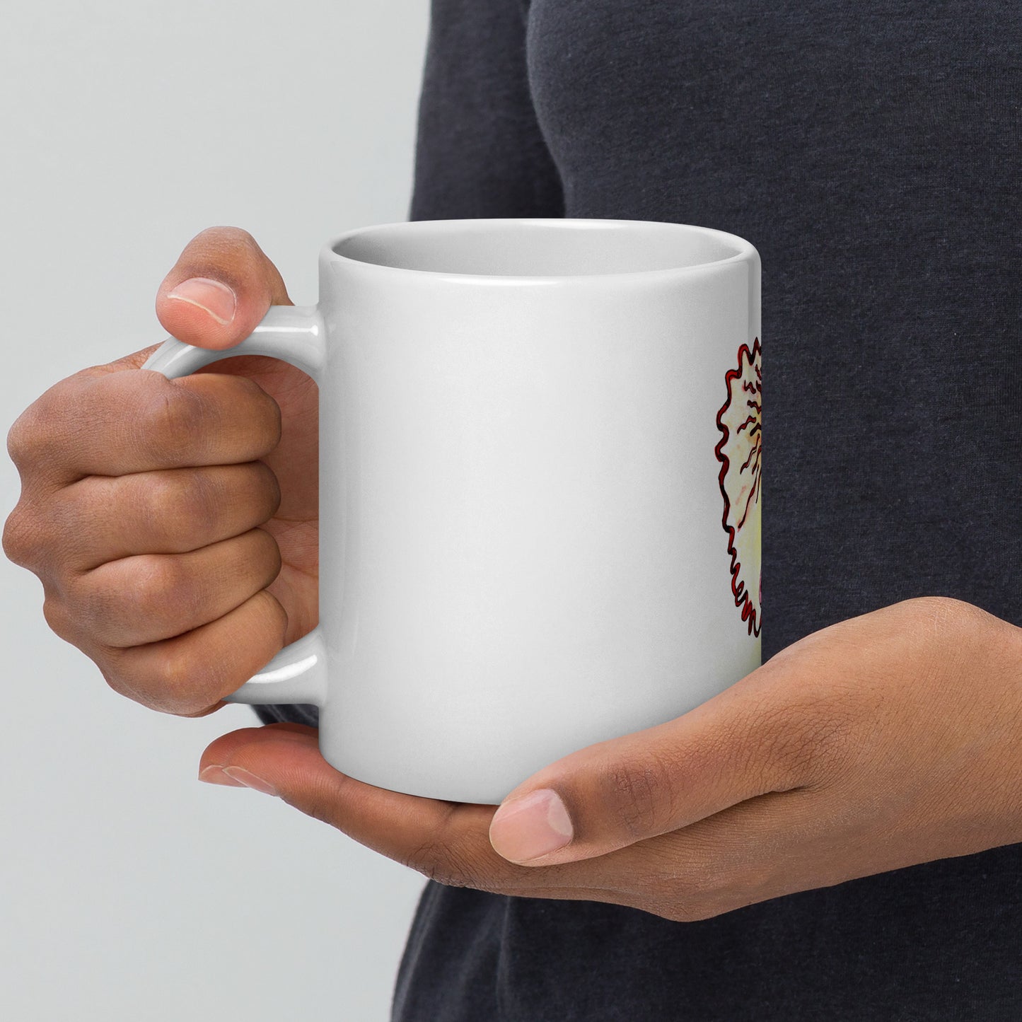 Call Me Maybe White glossy mug