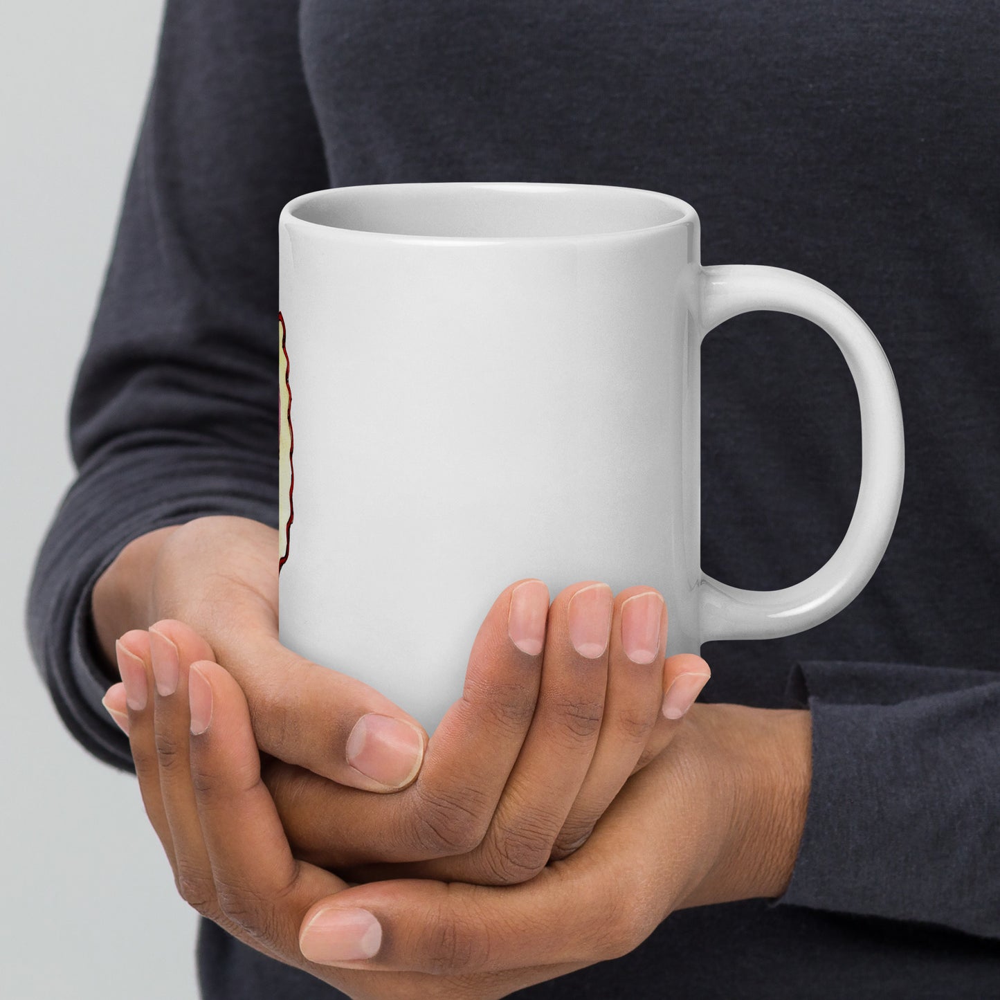 Call Me Maybe White glossy mug