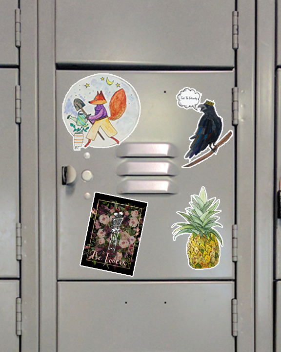 Large Pineapple Sticker