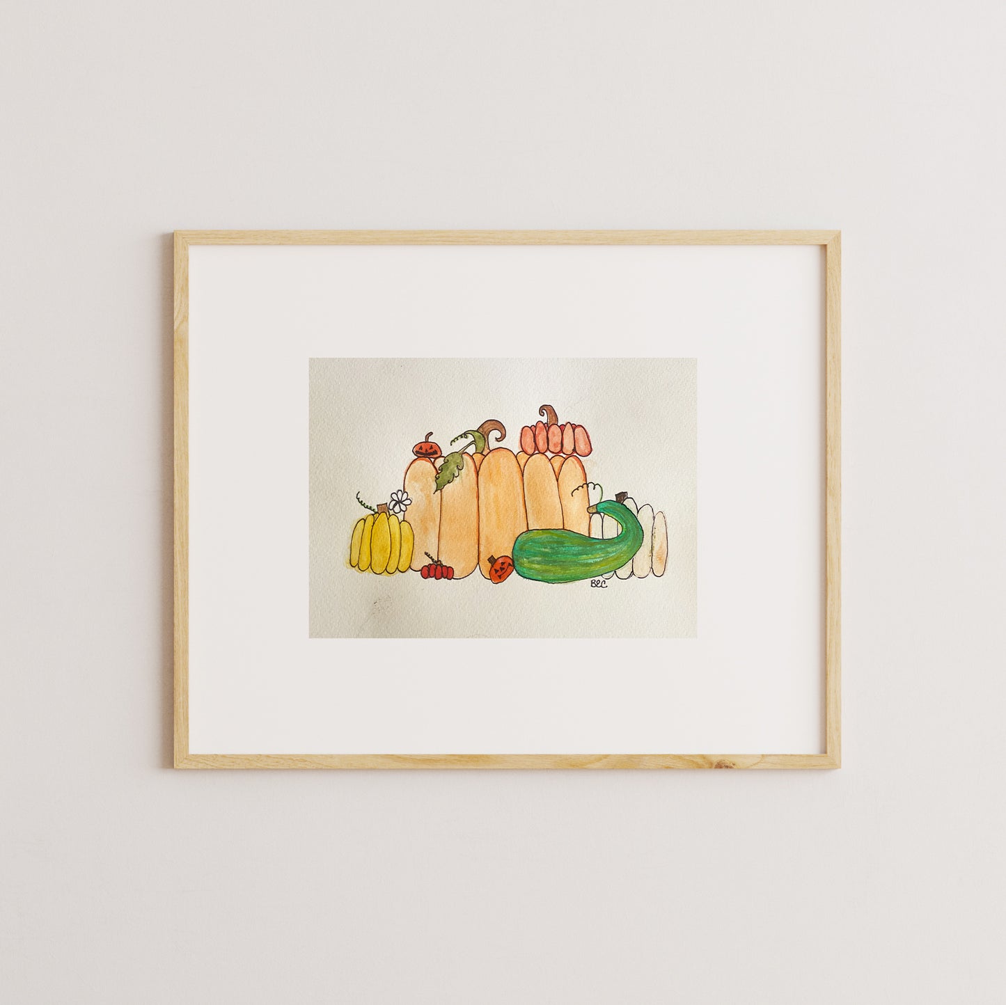 Halloween Pumpkins print