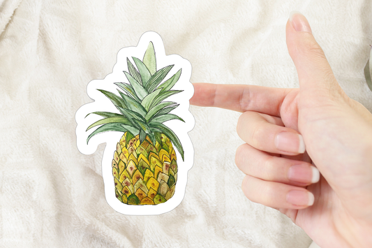 Large Pineapple Sticker