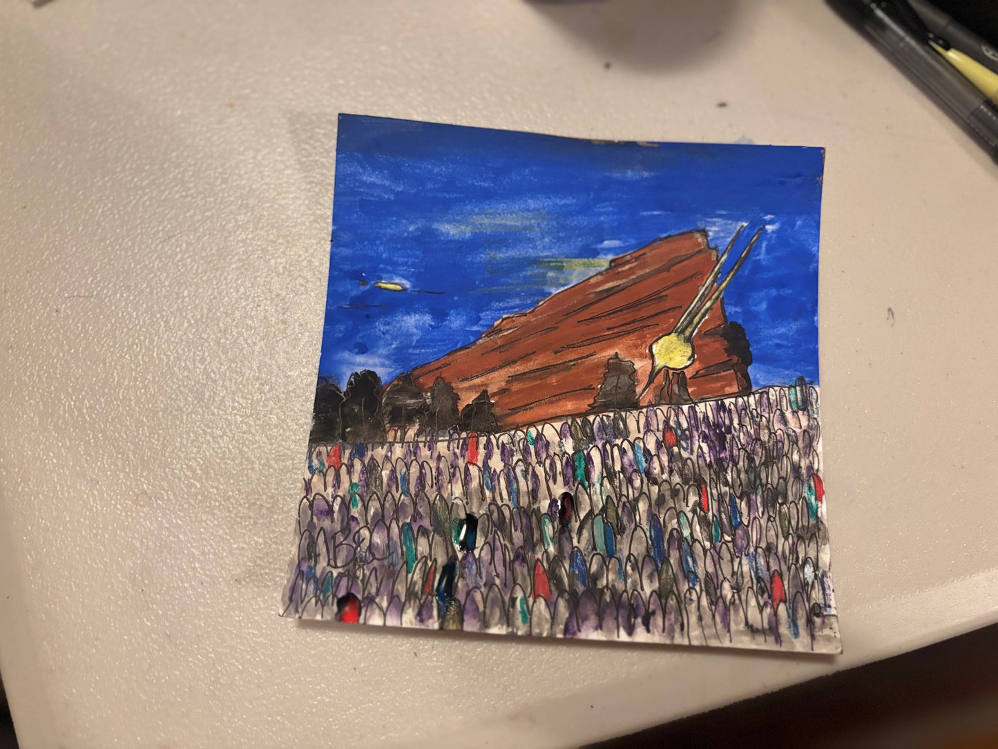 Red Rocks Original Painting