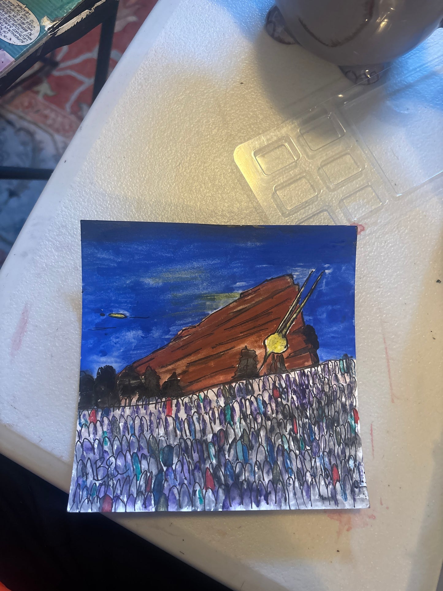 Red Rocks Original Painting