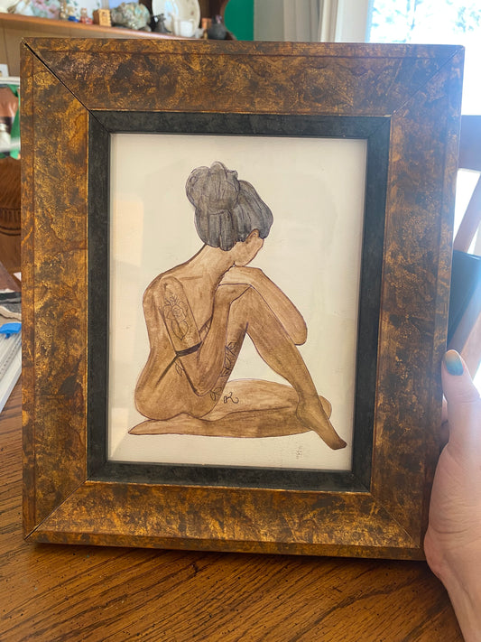Original Art: In The Nude