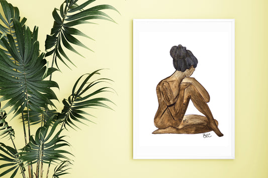 Original Art: In The Nude