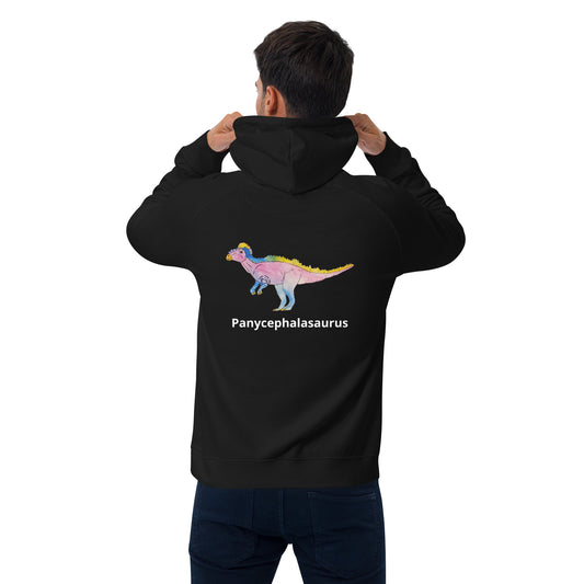 Panycephalasaurus Unisex eco raglan hoodie