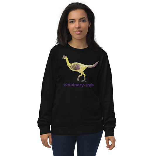 Non-Binary-ingia Unisex organic sweatshirt