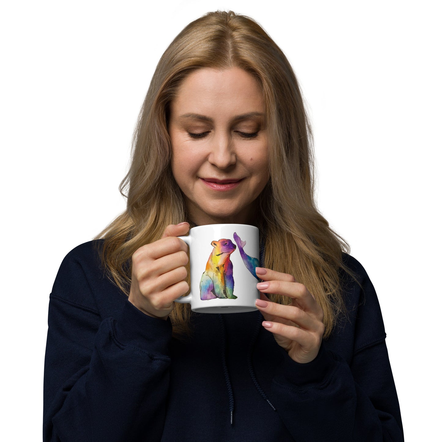 Arctic Rainbow Animal mug