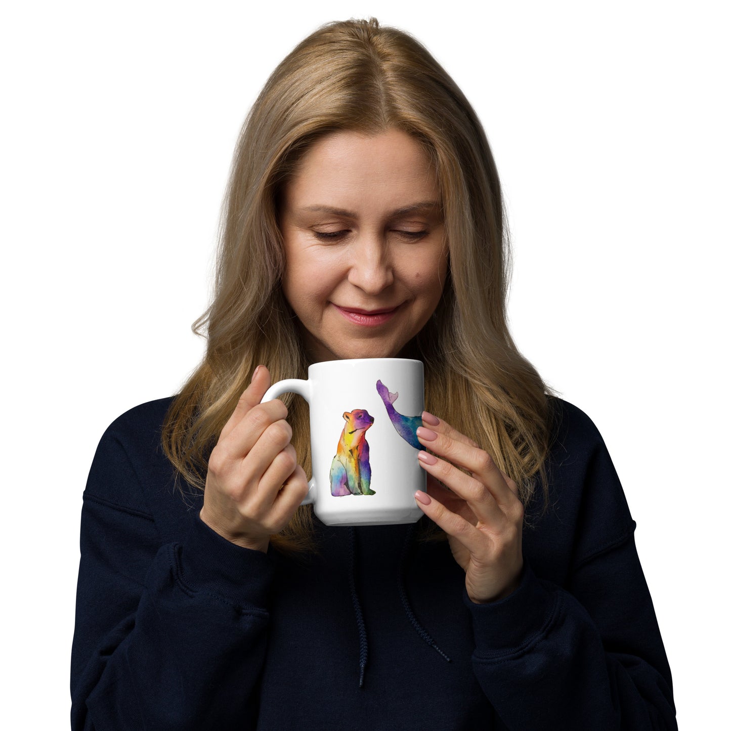 Arctic Rainbow Animal mug