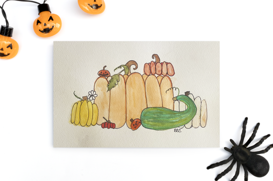 Halloween Pumpkins print