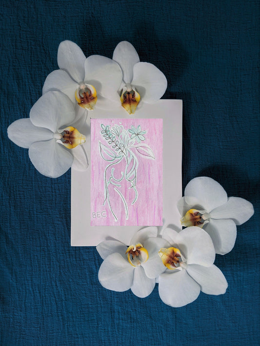 A Woman of Growth Print