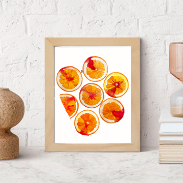 Blood Oranges Print