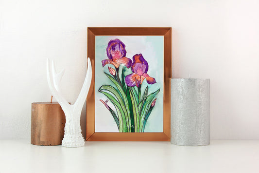 Colorado Irises Print